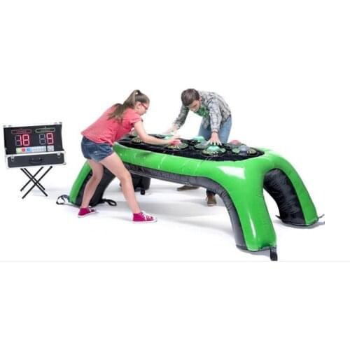 Hot sale IPS inflatable Interactive pop goes the weasel Green game Interactive Play Systems