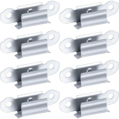 Printer Bed Clips Hot Bed Glass Platform Clips 3D Printer Fix Clamps Glass Bed Clips to Fix Printer Bed Platform 8Pcs