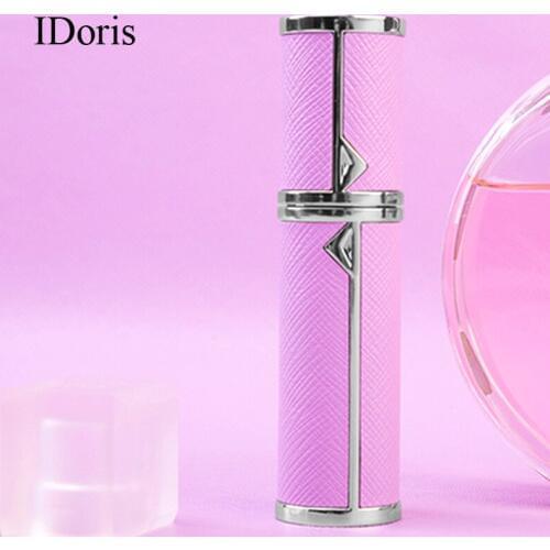 IDoris 5ml Portable Mini Travel Perfume Bottle Atomizer Refillable Empty Spray Bottle for Women Men Spray Scent Aftershave 4.8