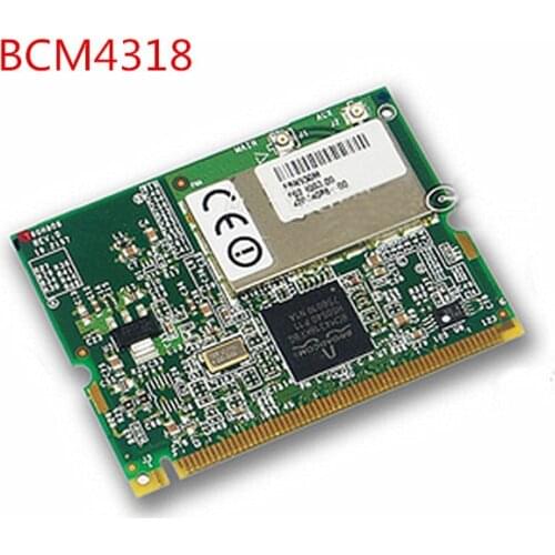 Broadcom 4318 BCM4318 BG Wireless Wifi Wlan MINI PCI Card BCM4318 802.11b/g 54Mpbs Network Adapter