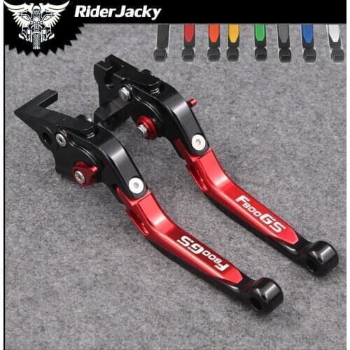 RiderJacky Folding Extendable Motorcycle Brakes Clutch Levers For BMW F 800GS F800 GS F800GS/Adventure 2008-2018 2015 2016 2017