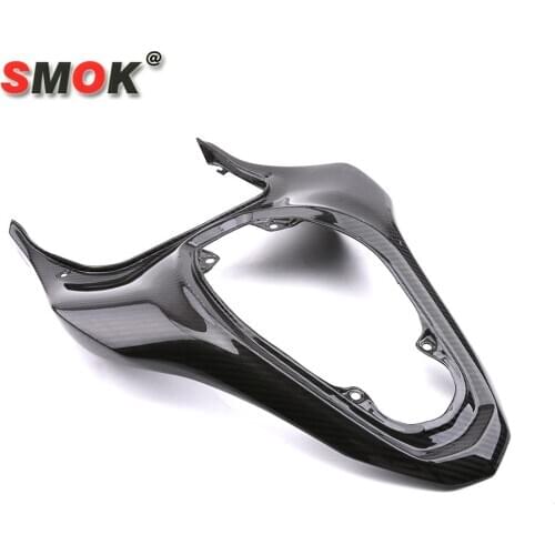 SMOK Carbon Fiber tailstock cover plate For Kawasaki Z900 Z 900 Motorcycle Side Panels Cover Fairing Cowling Plate Covers