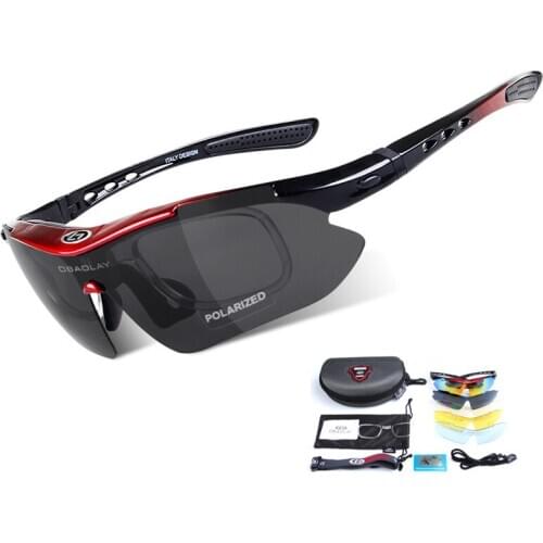 Outdoor Hiking Hunting Sunglasses Polarized 5 Lens Military Tactical Goggles Explosion Proof Airosft CS War Game Glasses Gafas