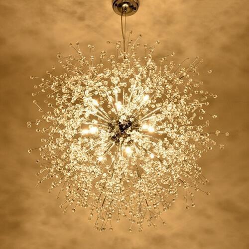 Modern Dandelion LED Ceiling Light Living Room Bedroom Study Dining Room Balcony Aisle Lights Commercial Location Chandeliers