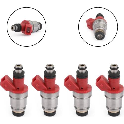 Artudatech 35-80798I4 4 PCS Fuel Injectors 16600-86G00 16600-86G10 For D21 Pickup 2.4L JS21-1