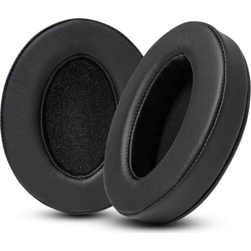 Replacement Ear Cushions Earmuffs Earmuffs Earphone Accessories Black Leather Case for ATH M50X, M40X, M30X, HyperX