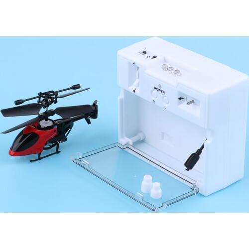 2 Channel Mini Alloy Micro Helicopter Toys Mini Infrared RC Cuspidal Blue/Black/Yellow/Red Radio Control Helicopter Toys Box