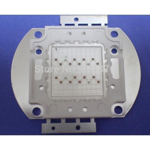 5pcs 20W Red 660nm + Blue 455nm 8:2 High Power LED for Plant Grow Growth light Lamp for Aquarium