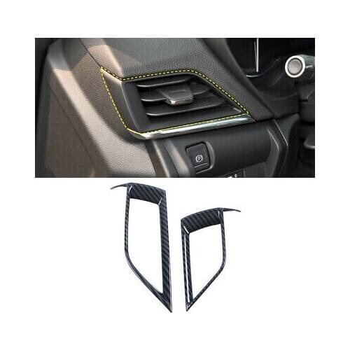 LHD Accessories Carbon Fiber Side Air Vent Cover Trim 2pcs For Cadillac CT4 2020