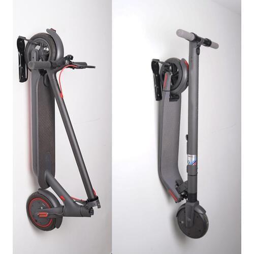 Black Wall Mount Hanger For Xiaomi M365 / Pro For Ninebot Es1 Es2 Electric Scooter Material Steel Accessories Max Load 50kg