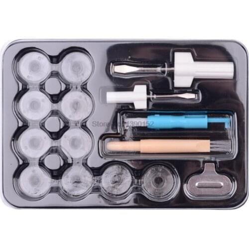 DHL 50set Bobbin screwdriver sewinging Threading device home multi-Sewing function machine tool combination set shoe Sewing