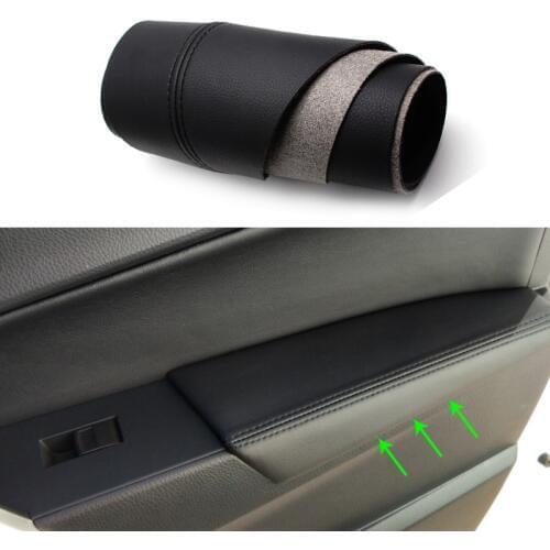 For Toyota Corolla 2014 2015 2016 2017 4pcs/set Car Door Handle Panel Armrest Microfiber Leather Cover