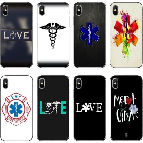 EMT EMS Medical Rescue Soft Phone Case For Samsung Galaxy A70 A60 A50 A40 A30 A10 A9 A7 A5 A3 A8 A6 Plus 2018 2017 2016