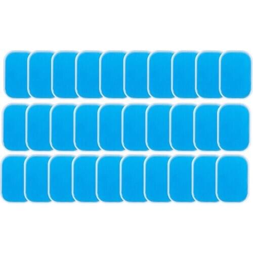 New 60PCS EMS Gel Pad, Electrode Gel Replacement Pad, EMS Absorbent Gel Pad, Abinal Muscle Trainer Accessories