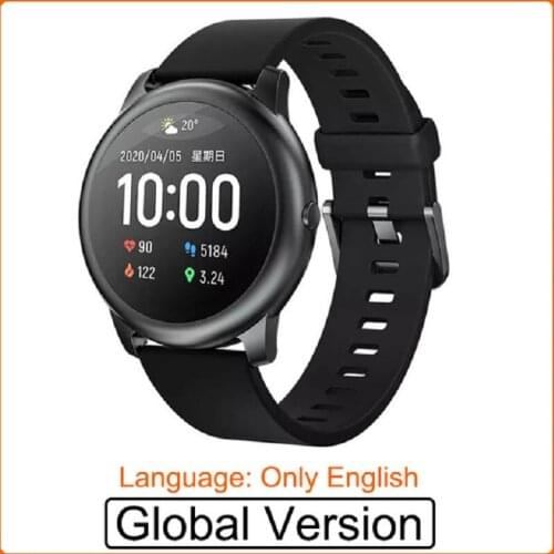 Global version Haylou Solar Ls05 Smart Watch Sport Fashion Bracelet Heart Rate Sleep Monitor Fitness Tracker For iOS Android