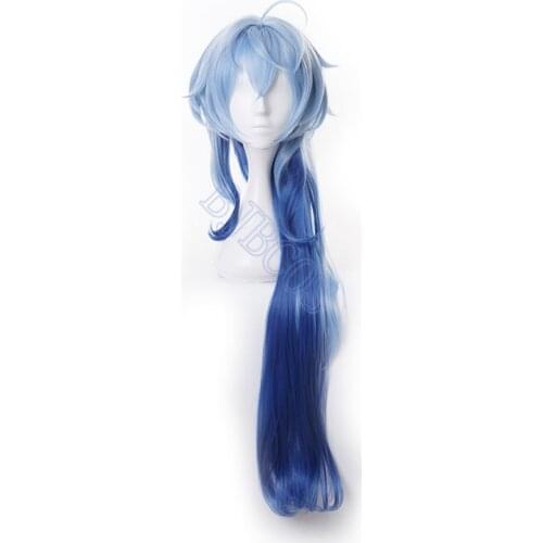 Game Genshin Impact Ganyu Cosplay Wig Genshin Impact Gan Yu Cosplay Hair