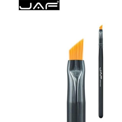 Single Wooden Handle Winged Eyebrow Eye Liner Brush Eyeliner Cosmetics Brushes Pro Makeup Tool