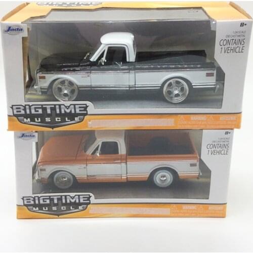 1972 Blazer SUV Pick Up Truck Vintage Car Model Toy 1/24 Scale Metal Alloy Diecast Classic Collecection Toy for Kids