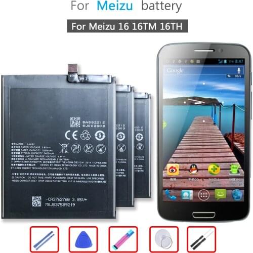 BA882 3010mAh Li-ion Polymer Battery For Meizu 16 16TM 16TH Bateria