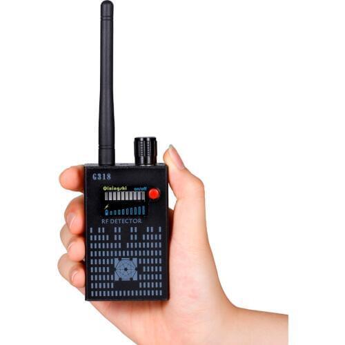 New update Super G318 portable Anti-Spy Amplification signal detector spy bug wireless Detector WIFI finder
