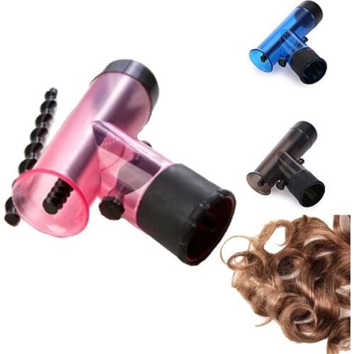 Portable Hair Diffuser Magic Wind Spin Detachable Drying Blow Hair Diffusers Roller Curler Styling Tool Hair Cover