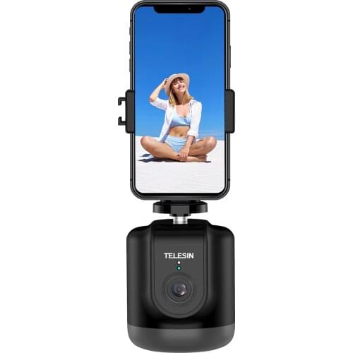 Remote Control Phone Selfie Stick Mount Holder Auto Face Tracking Gimbal Stabilizer 360 Smart AI Auto Tracking Camera