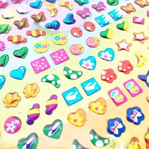 Rhinestone Stickers for Kids Craft Shine Realistic Jewel Girls Favorite Supplies hot
