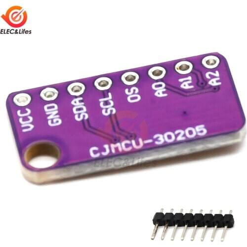 High precision MAX30205MTA Human Body Temperature Sensor Module ADC Measuring Skin Wristband Temperature Sensors 2.7V-3.3V