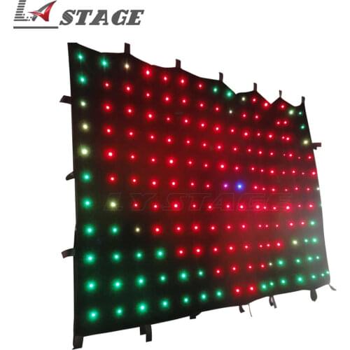 3MX4M P18 Led Video Curtain DJ Booth Effect Light DJ Stage Light Romantic Wedding Decoration Backdrops