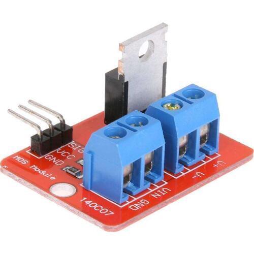 5pcs IRF520 MOS Driver Module PWM Dimmer For MCU ARM Raspberry Pi 0-24V IRF520 Top Mosfet Button PWM Dimming For Arduino