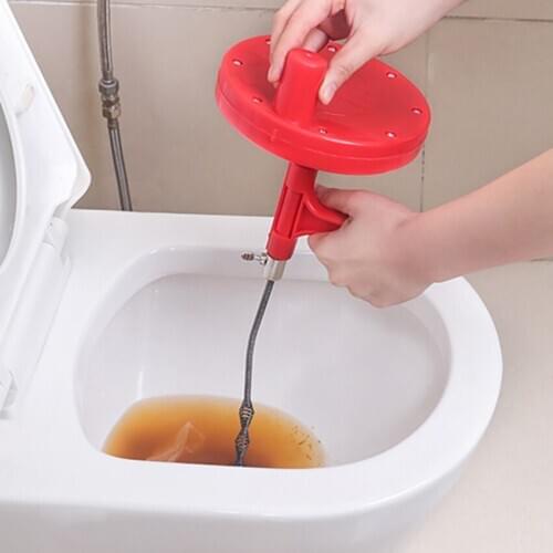 7M Kitchen Sewer Drain Cleaners Cable Sink Cleaning Tools, Bathroom Bathtub Drain Cleaner Toilet Dredge Cleaning Pipeline Clog