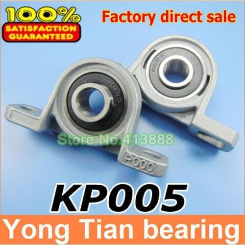 Free shipping wholesales,25 mm caliber Zinc Alloy mounted bearings KP005 pillow block bearing housing