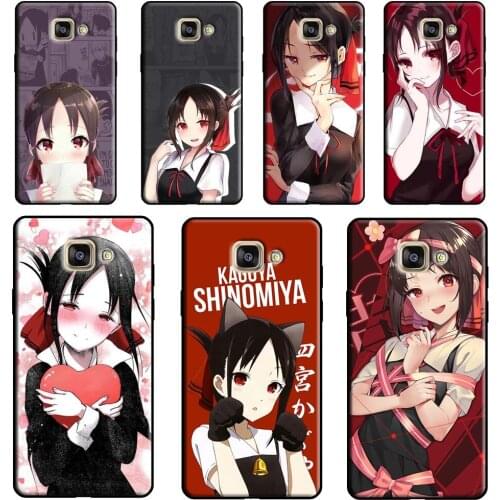 Kaguya Love is War Phone Case For Samsung Galaxy J7 J5 J3 2017 A3 A5 J1 2016 J6 J4 Plus A6 A8 A7 A9 J8 2018