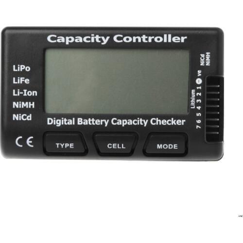RC CellMeter-7 Digital Battery Capacity Checker For Nicd NiMH LiPo LiFe Li-ion