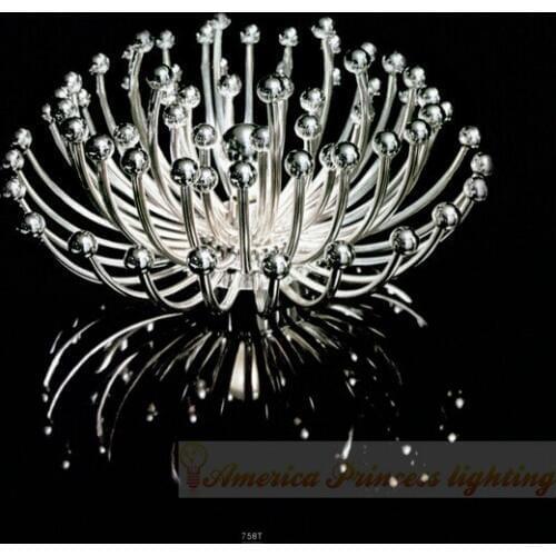 Coral jellyfish lamp aisle wall lamp aisle ceiling living room dining restaurant chrysanthemum,size:dia 62CM, E27, AC:220V