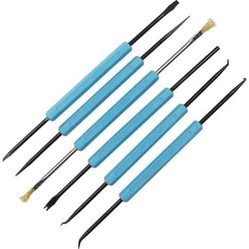 6PCS Welding Aid PCB Desoldering Tool Printed Circuit Board Soldering Kit Repair Welding Tool Set Dropshipping