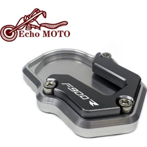 For BMW F900R F900XR F 900R 900XR 2019 2020 Motorcycle CNC Kickstand Foot Side Stand Extension Pad Support Plate Enlarge Stand