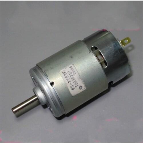 RS-775VF DC Motor 12V24V36V Low Speed High Torque 775 Motor for Power Tools, Electric Turn Toy DIY