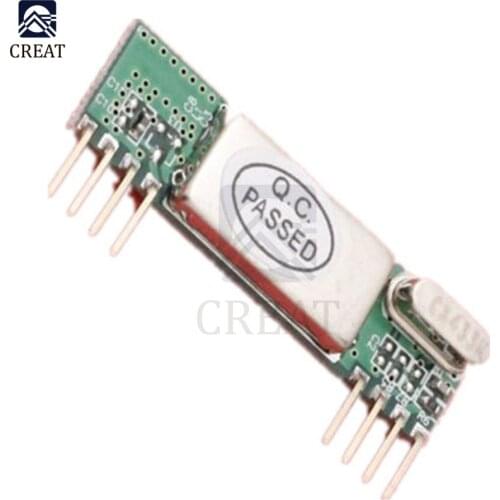 DC 3 -5.5V RXB6 433Mhz RF Superheterodyne Wireless Receiver Module for Arduino/ARM/AVR