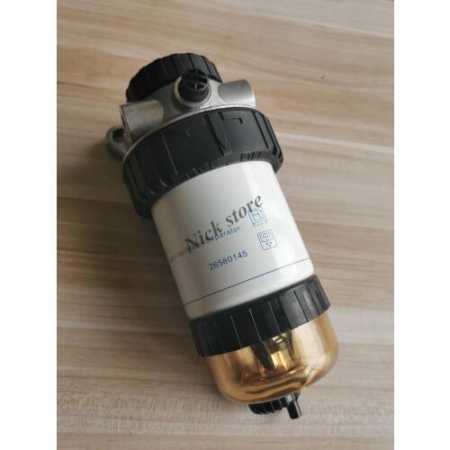 Fuel Filter 26560145 2656F810 Fuel Water Separator Assembly For Diesel Engine Maintenance 26560920 1383100 H183WK WK8141