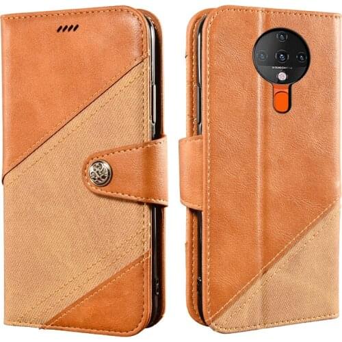 Vintage Phone Case For Tecno Spark 6 Case 6.8 inch Luxury Wallet Flip Magnetic Cover For Tecno Spark6 Case Cross Color
