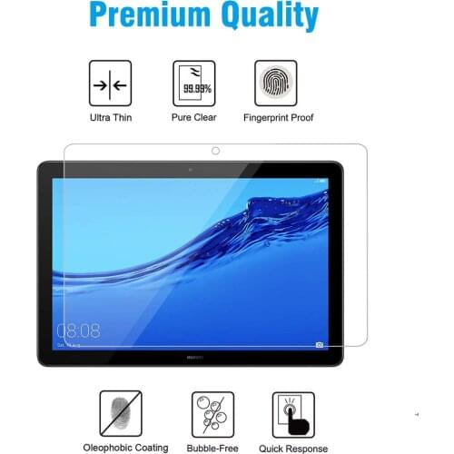 For Huawei MediaPad T3 10 9.6 Inch Tablet Tempered Glass Screen Full Coverage Explosion-Proof Screen