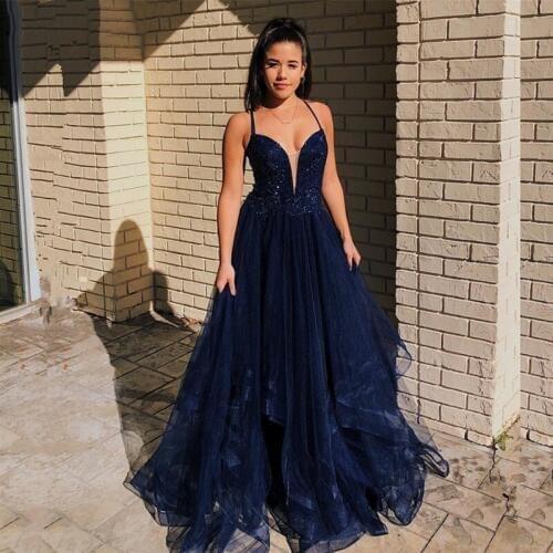 2019 2019 New Design Organza Evening Dress Sleeveless Party Dress Classic Gown Abiti Da Cerimonia