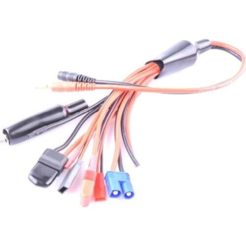 8in 1 new RC Lipo Battery Multi Charger Plug Adapter Converter Charging Cable for rc car and plane accessories