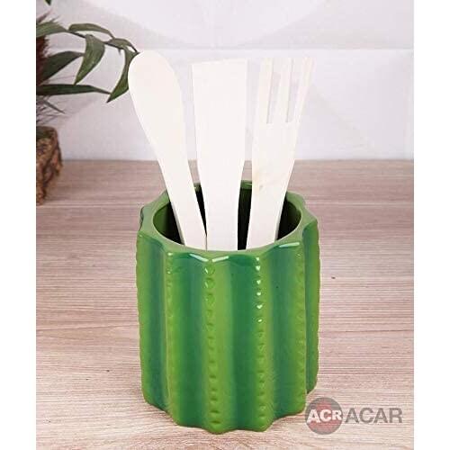 Acar Cactus Spoon- Ceramic Vertical Spoon