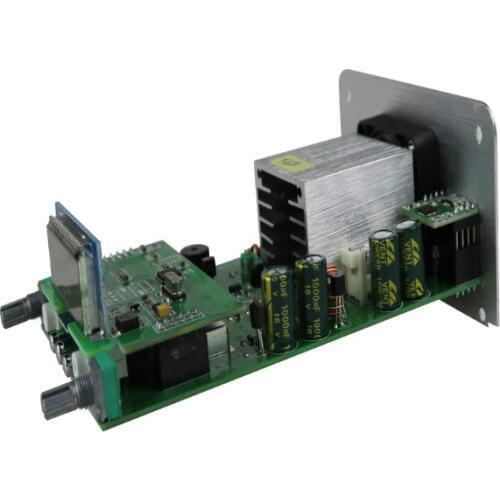 Free Shipping 1W/6W NIO-T6B Professional fm radio transmitter PCB 76MHz to 108MHz Adjustable