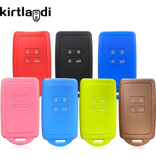 4 Button Remote Key Holder Key Case for Renault Megane Captur 2020 Clio Zoe Kadjar Arkana Espace Arcan Cover Remonte Control Fob