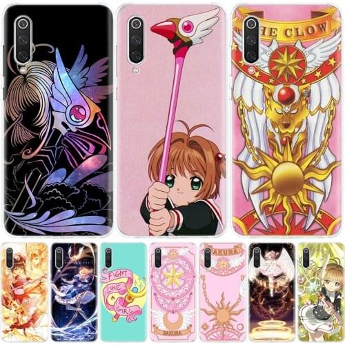 Card Captor Sakura Anime Phone Case for Xiaomi Redmi Note 10 Pro 10S 9S 9 8T 9 9A 9C Casing 8 7 7A 8A 6A 6 5 S2 K20 K30 4X Cover