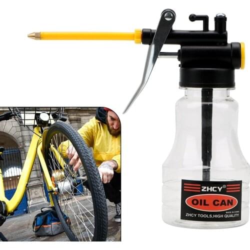 High Pressure Oiler Grease Flex Gun Clear Oil Can Oil Pump Cans Transparent 250ML Hand Tools Lubricator