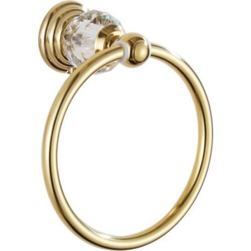 304 Stainless Steel Towel Rings Towel Holder Bath Shelf Towel Rack Hangers Luxury Bathroom Accessories Wall Mounted Towel Bar